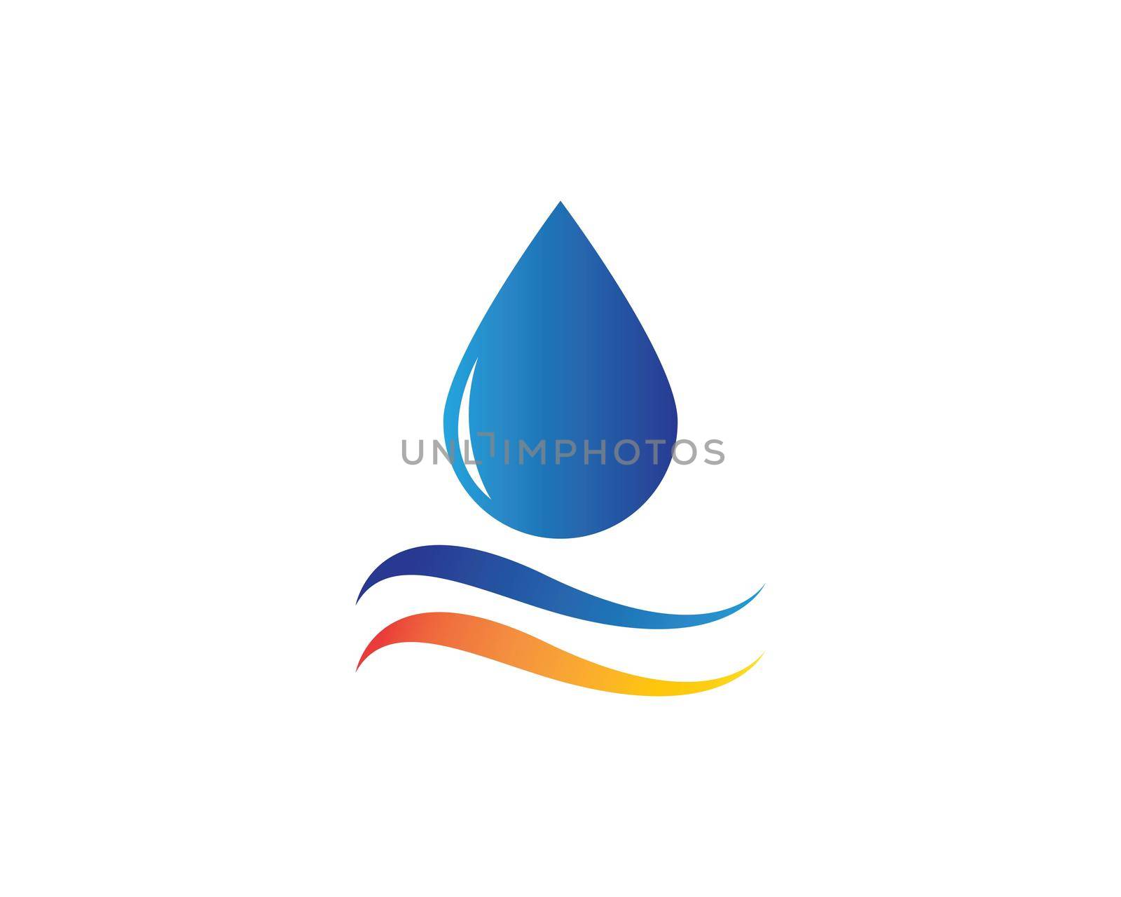 water drop Logo Template by awk
