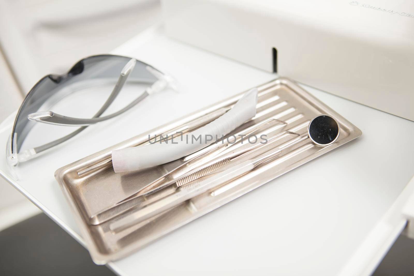 Dental tools at the clinic by MAD_Production