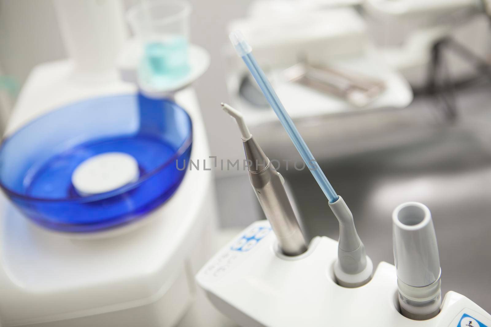 Dental tools at the clinic by MAD_Production