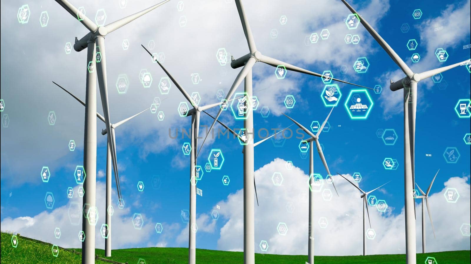 Environmental conservation technology and approaching global sustainable ESG by clean energy and power from renewable natural resources