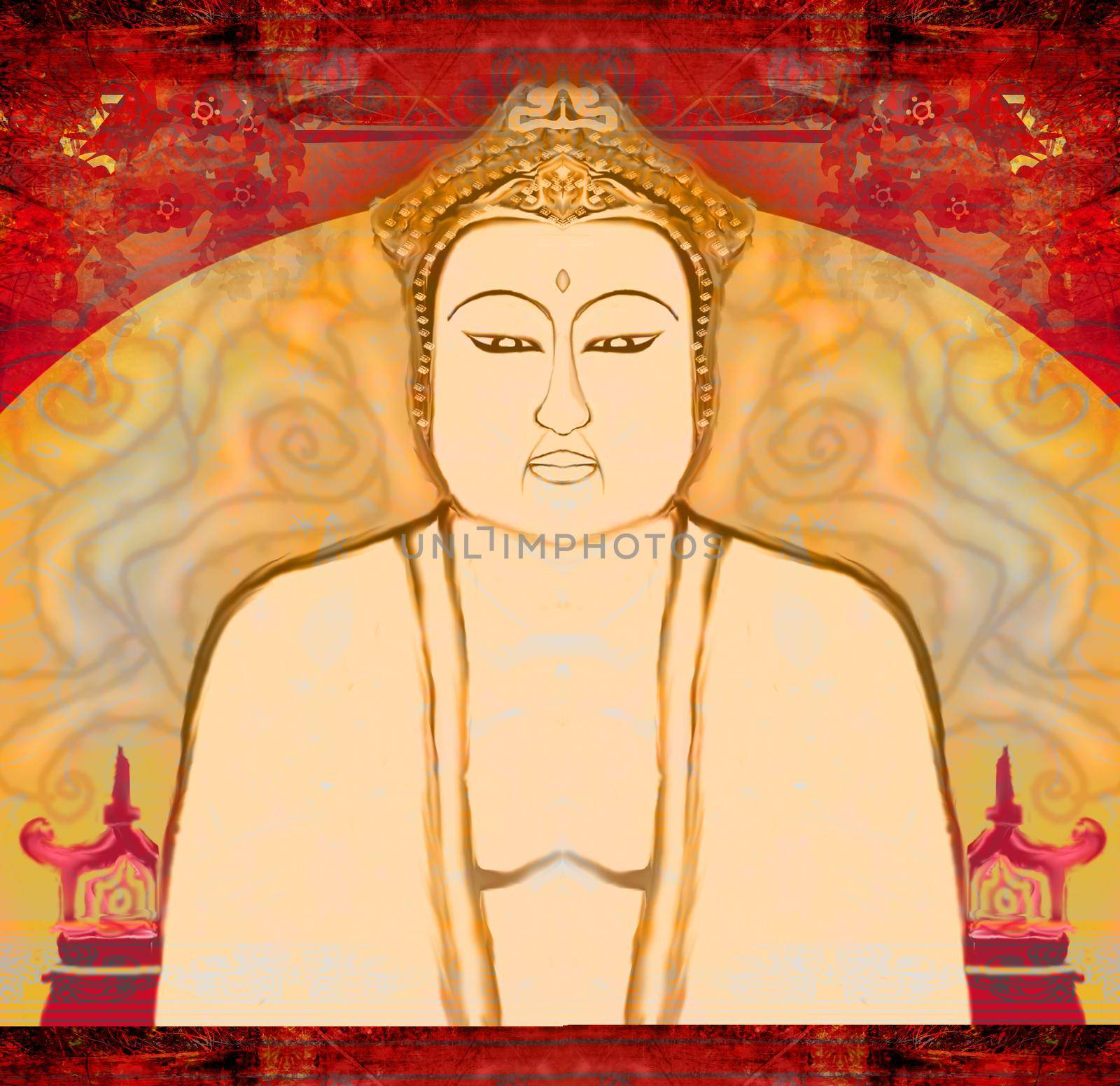portrait of buddha