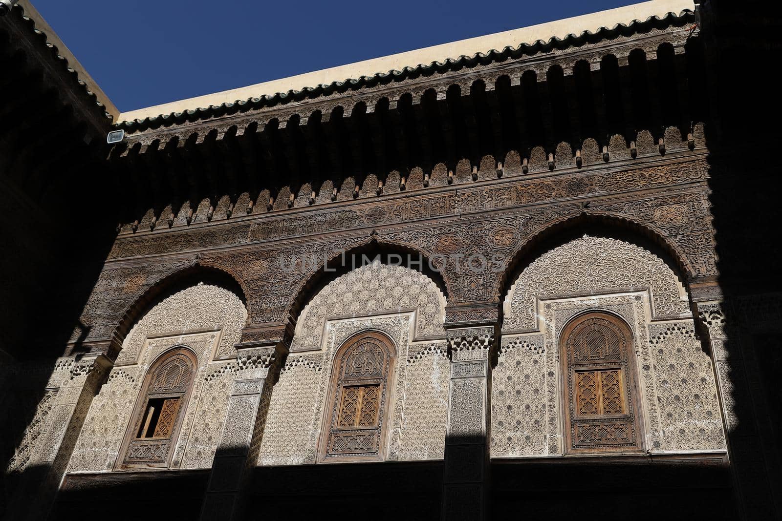 Bou Inania Madrasa in Fez City, Morocco