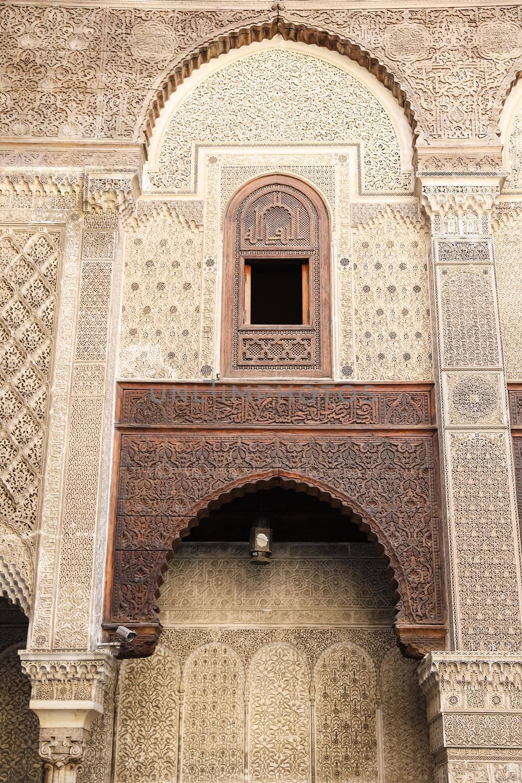 Bou Inania Madrasa in Fez City, Morocco