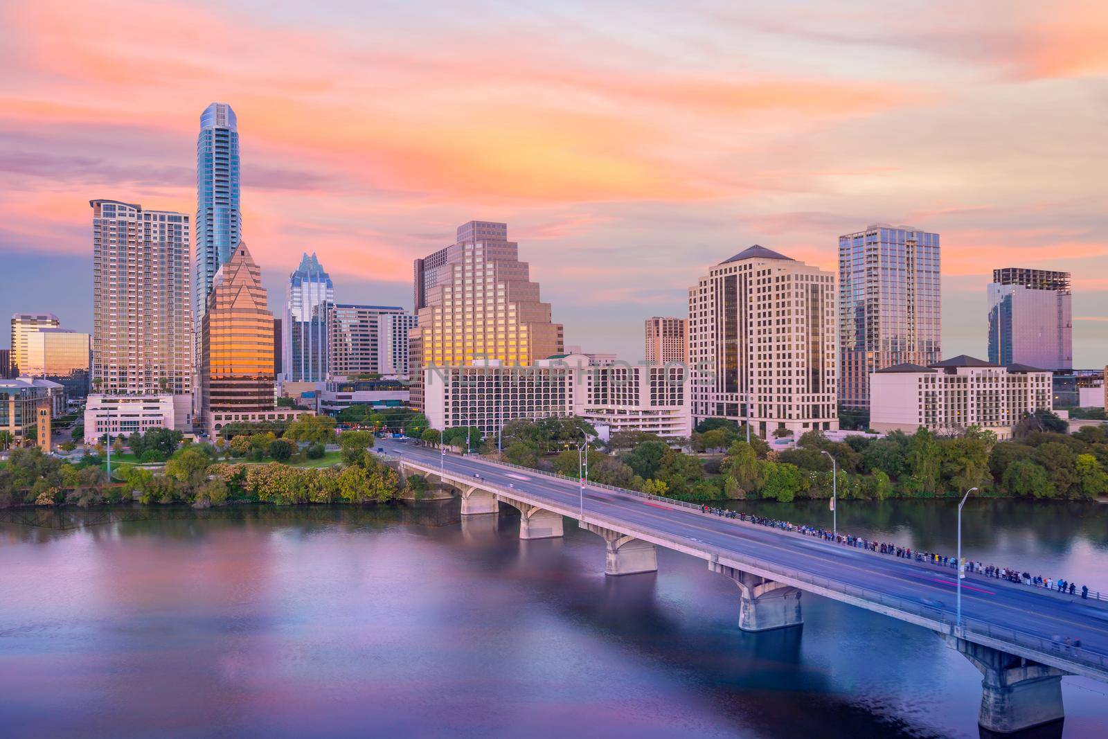 Downtown Skyline of Austin, Texas by f11photo