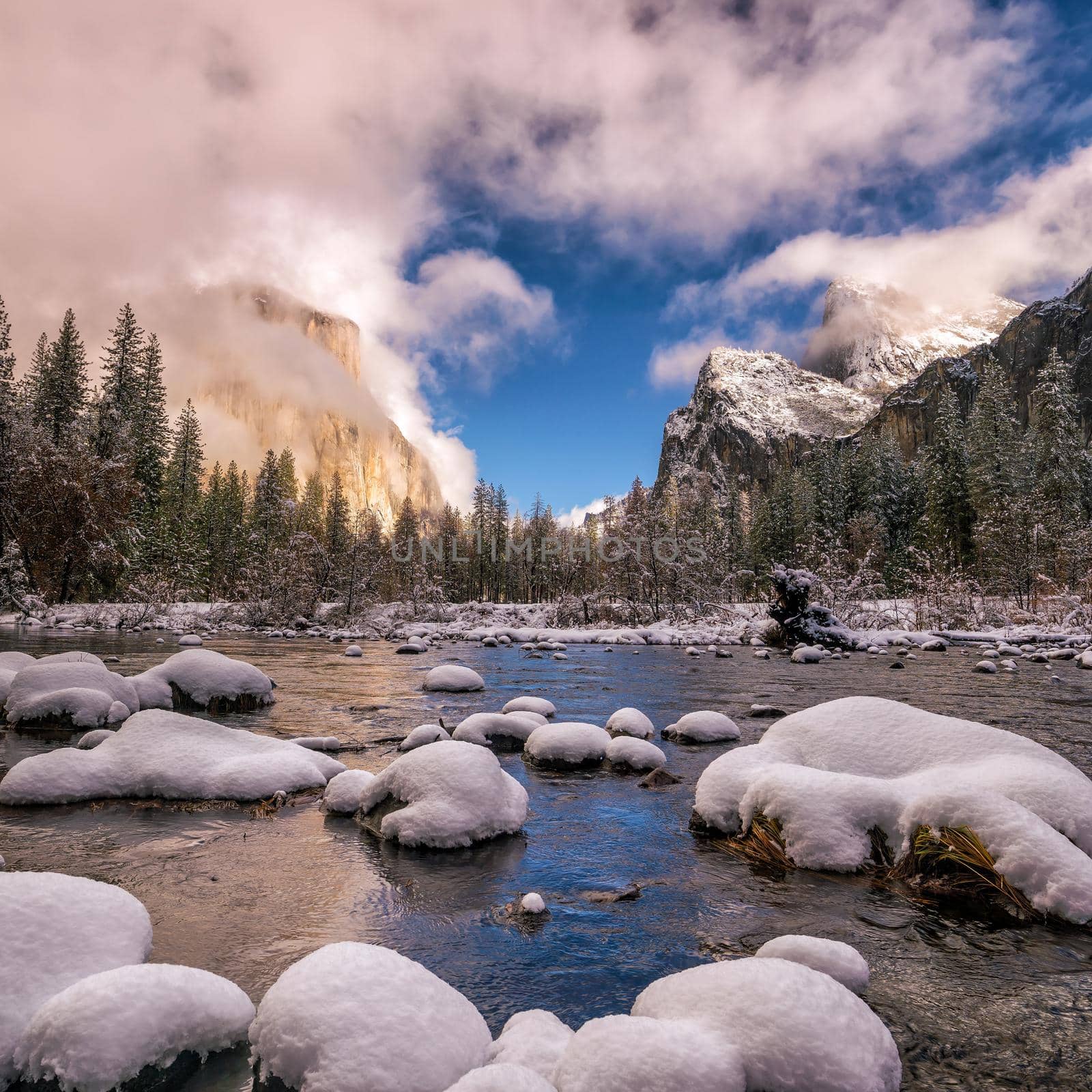 Yosemite National Park in winter by f11photo