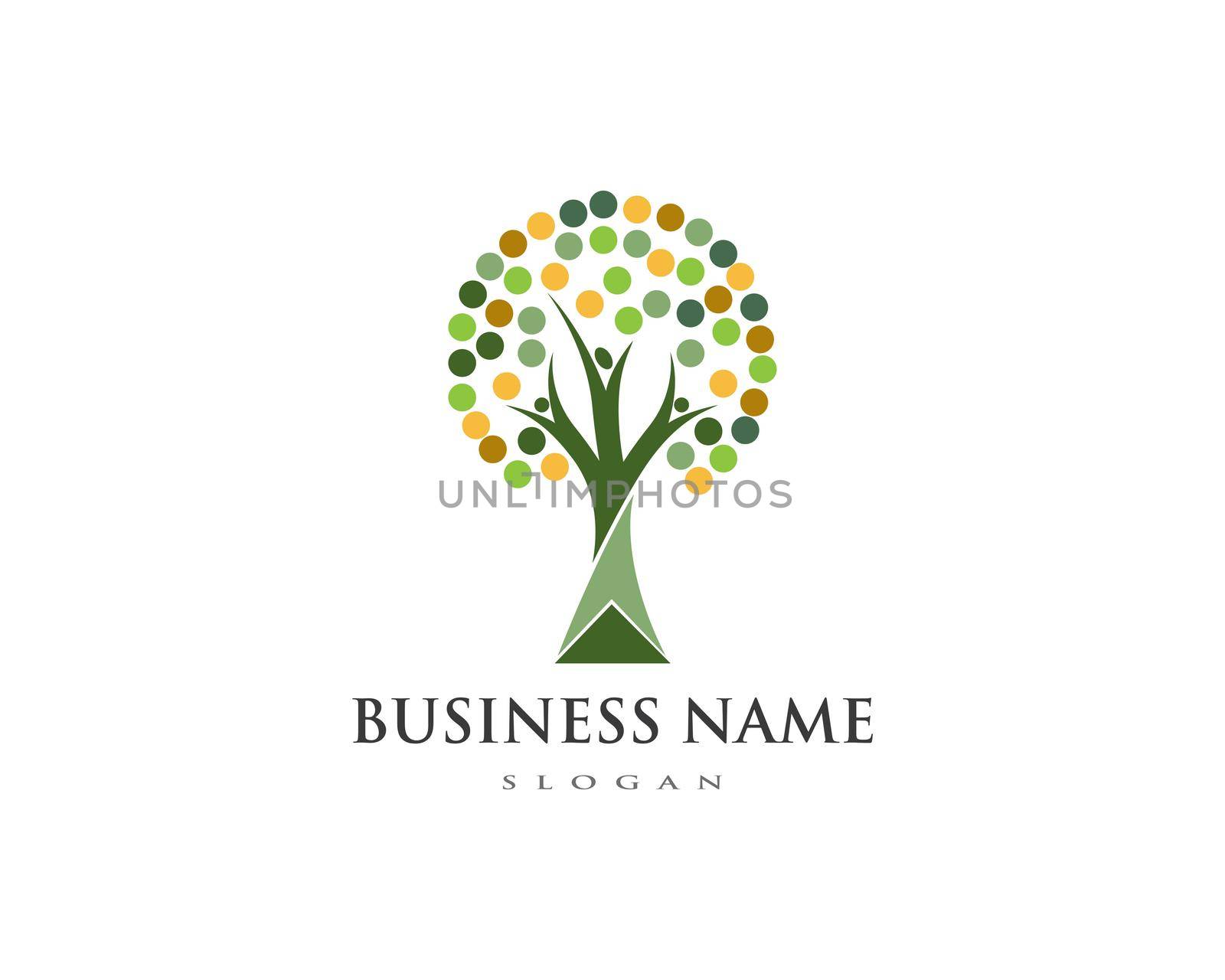 family tree logo template by awk