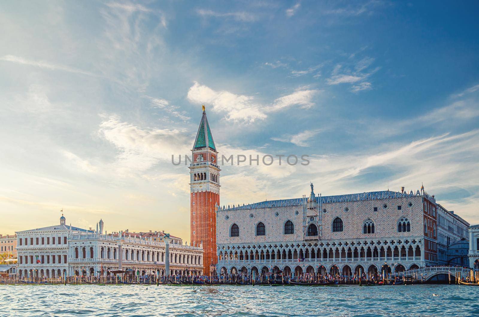 Venice cityscape with San Marco basin of Venetian lagoon by Aliaksandr_Antanovich