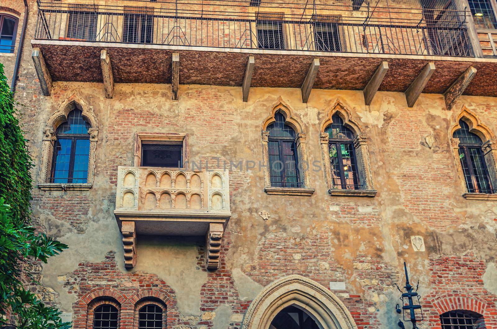 Casa di Giulietta with Juliet balcony by Aliaksandr_Antanovich
