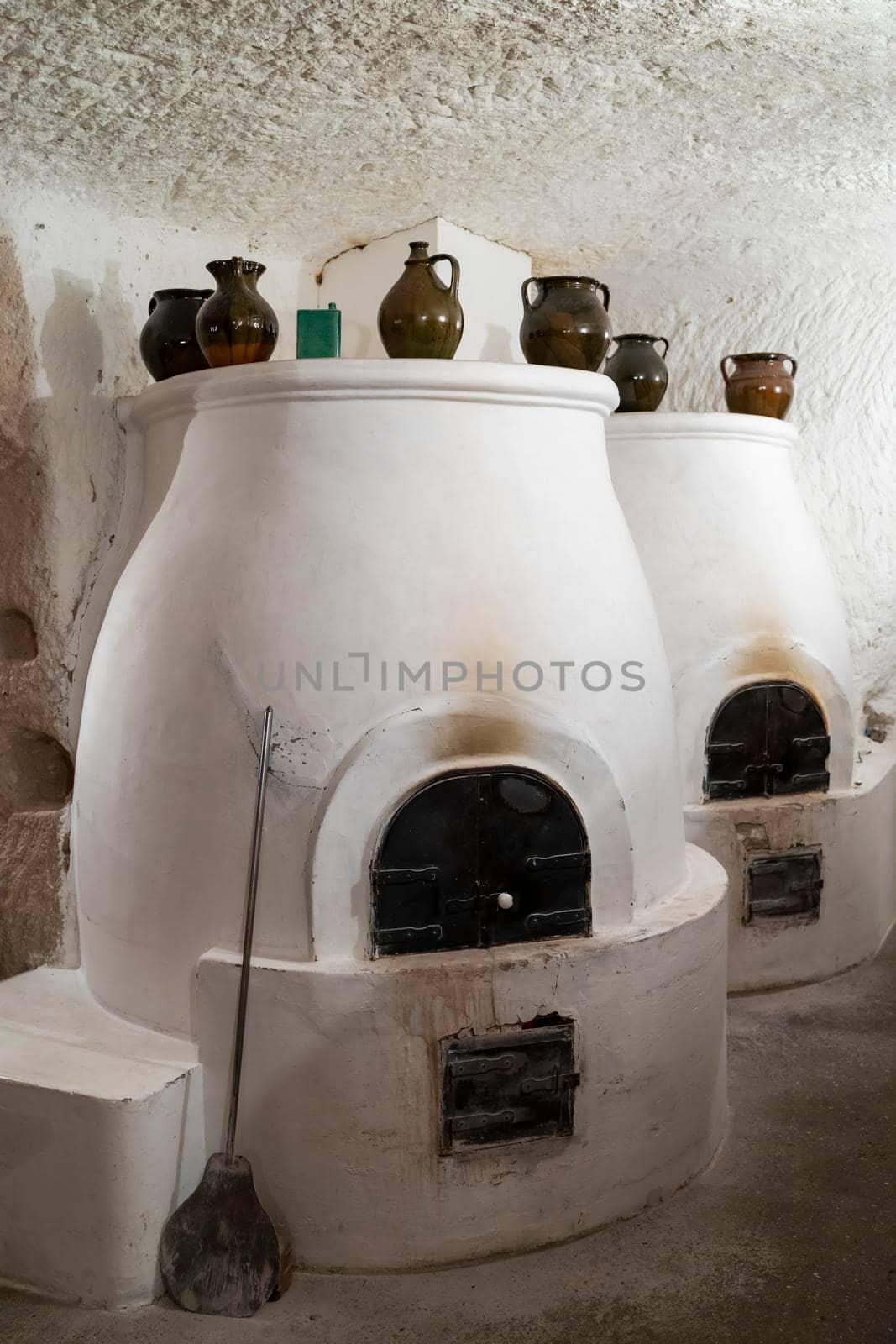 Old kitchen furnace in northern Hungary near Eger by phbcz