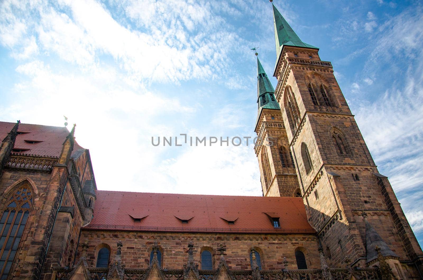 St. Sebaldus Church,a medieval church in the old town of Nuremberg Nurnberg, Mittelfranken region, Bavaria, Germany