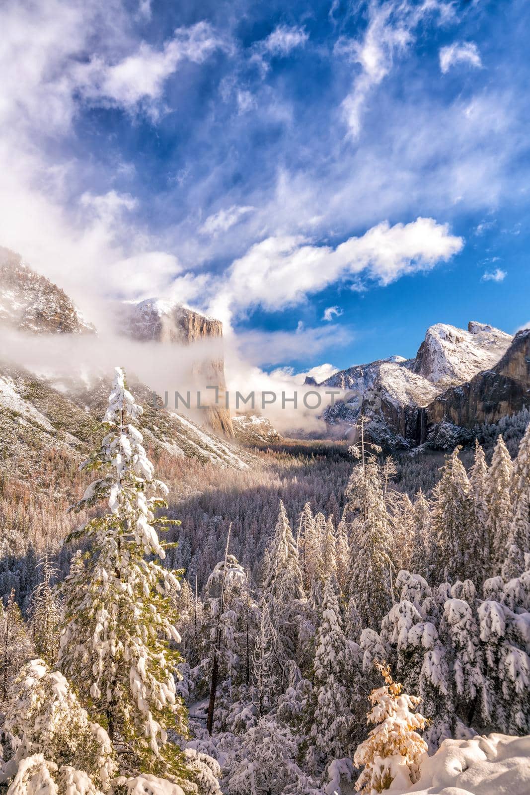 Yosemite National Park in winter by f11photo