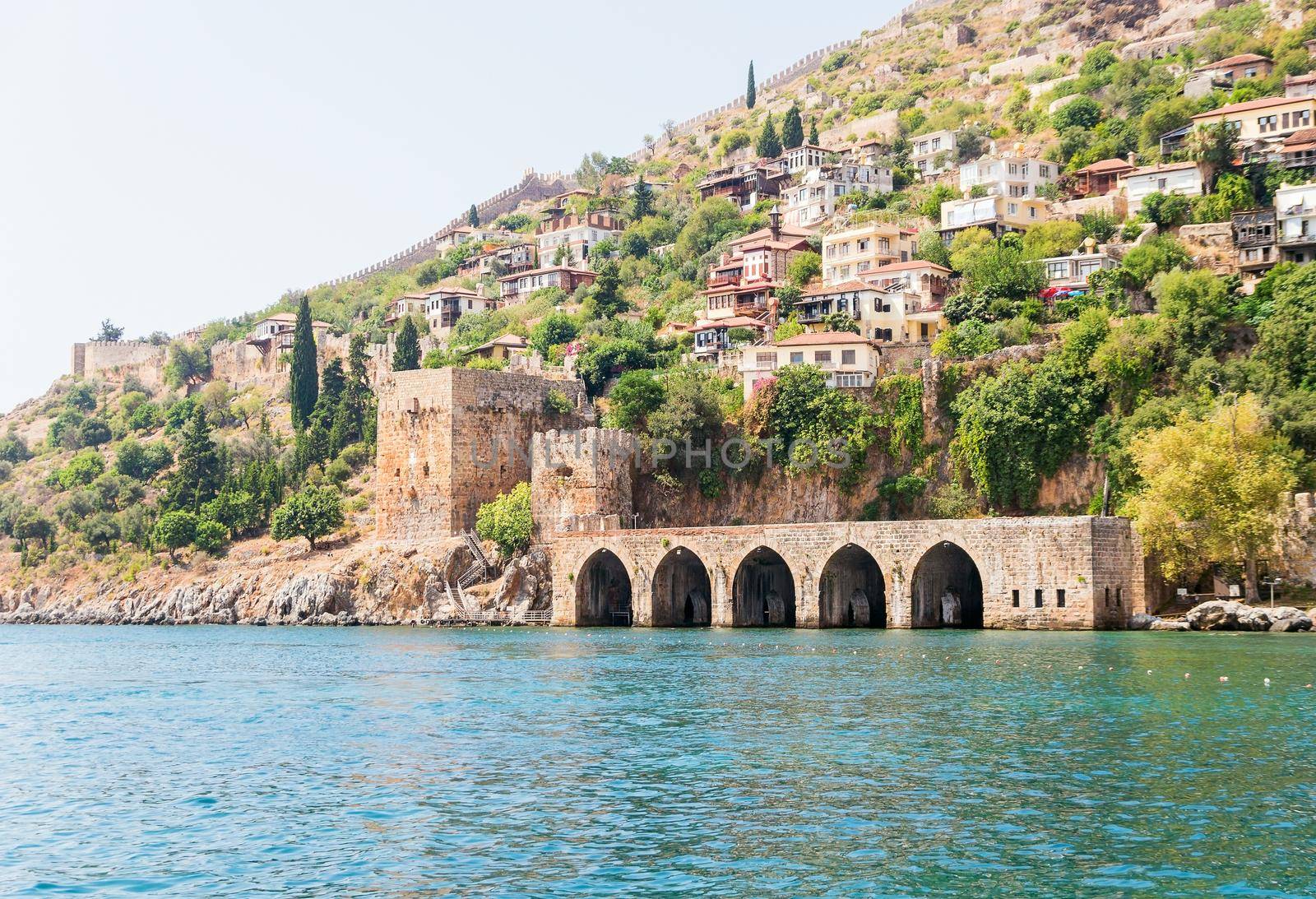 The dockyard of Alanya, Turkey