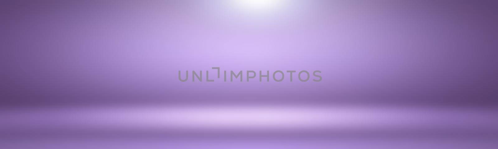 Studio Background Concept - abstract empty light gradient purple studio room background for product. Plain Studio background. by Benzoix