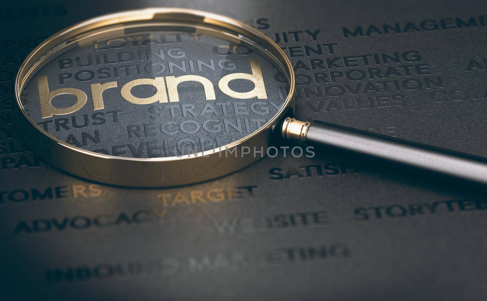 Brand management, Branding or rebranding concept. by Olivier-Le-Moal