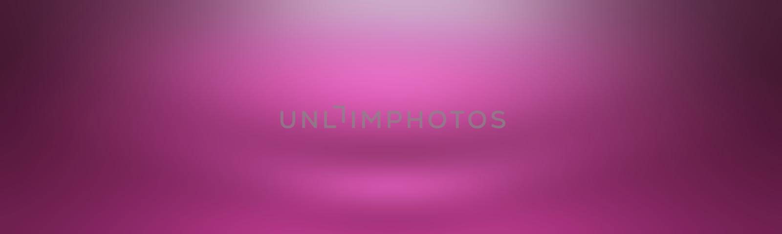 Studio Background Concept - abstract empty light gradient purple studio room background for product. Plain Studio background