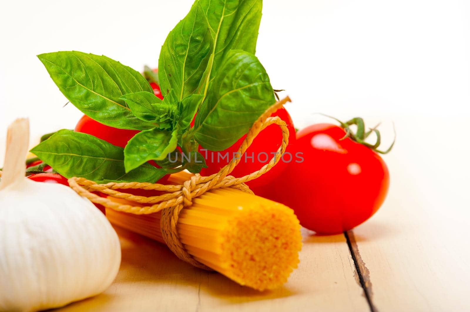 Italian basic pasta ingredients by keko64