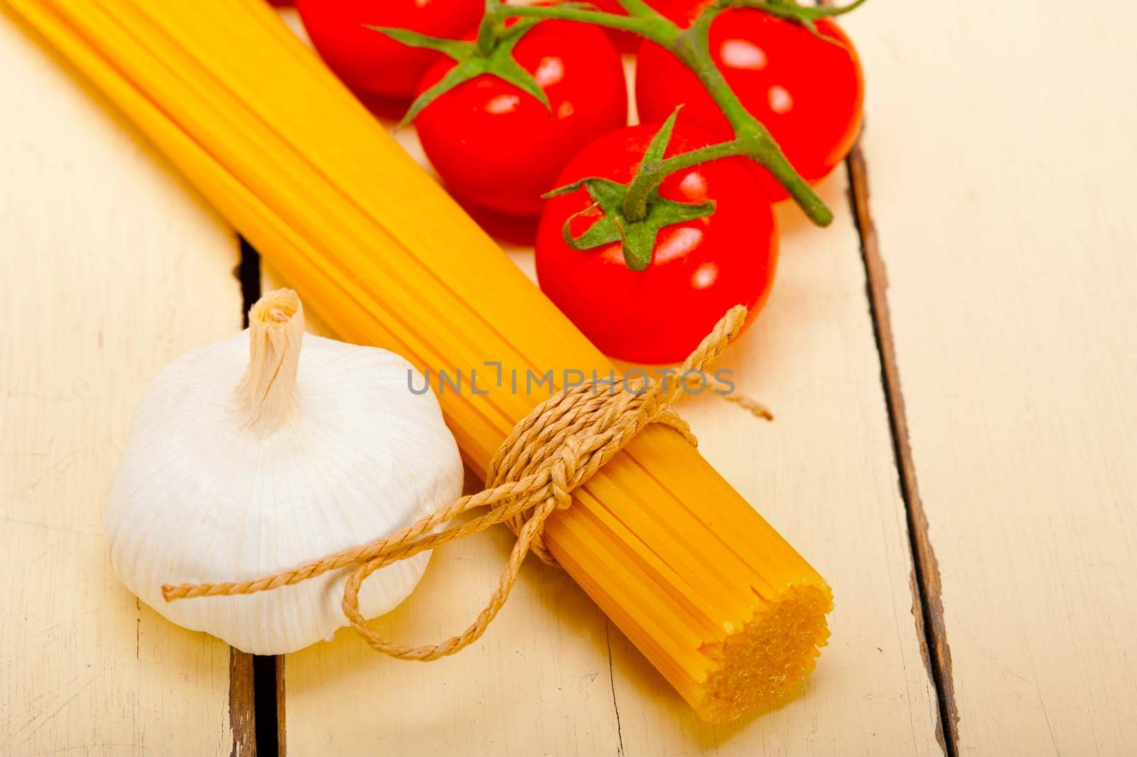 Italian basic pasta ingredients by keko64