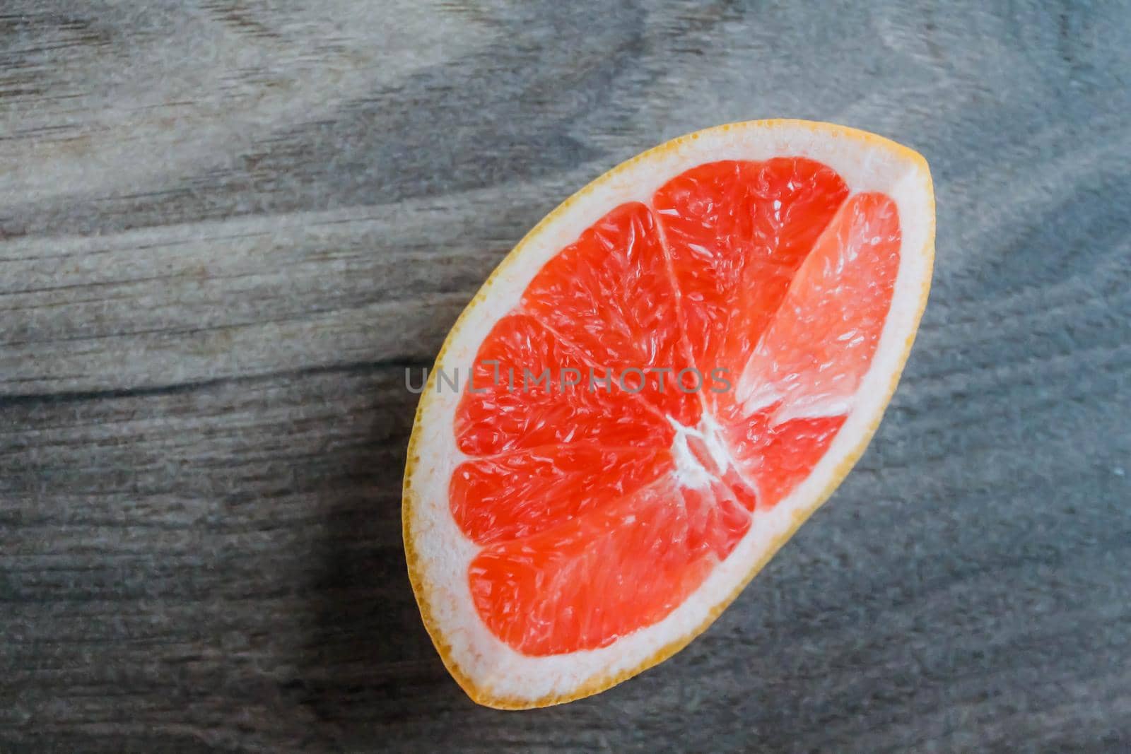 grapefruit on the wooden background