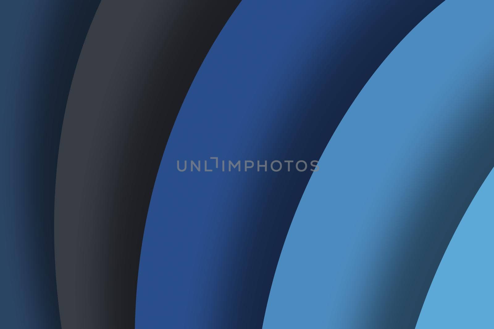 Deep blue abstract background template with wave lines for business style in trendy colors 2020
