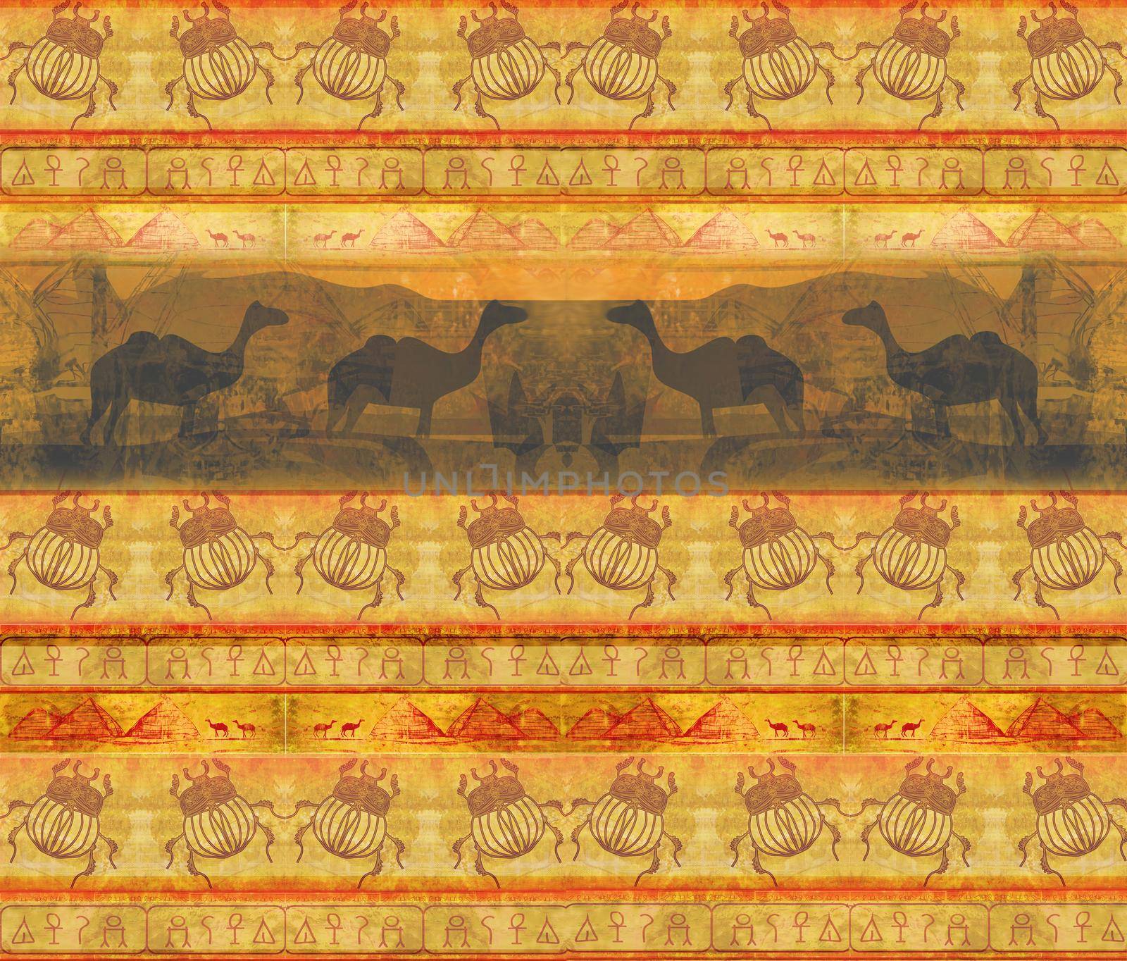 wild africa - abstract grunge pattern by JackyBrown