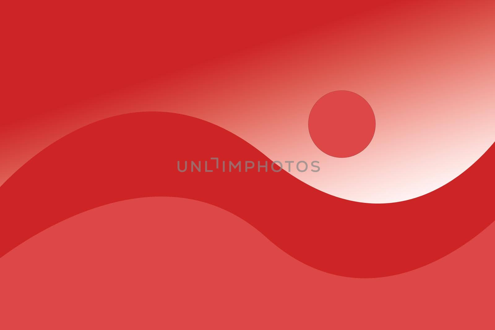 Waves in pink and red colour and circle, format jpeg.