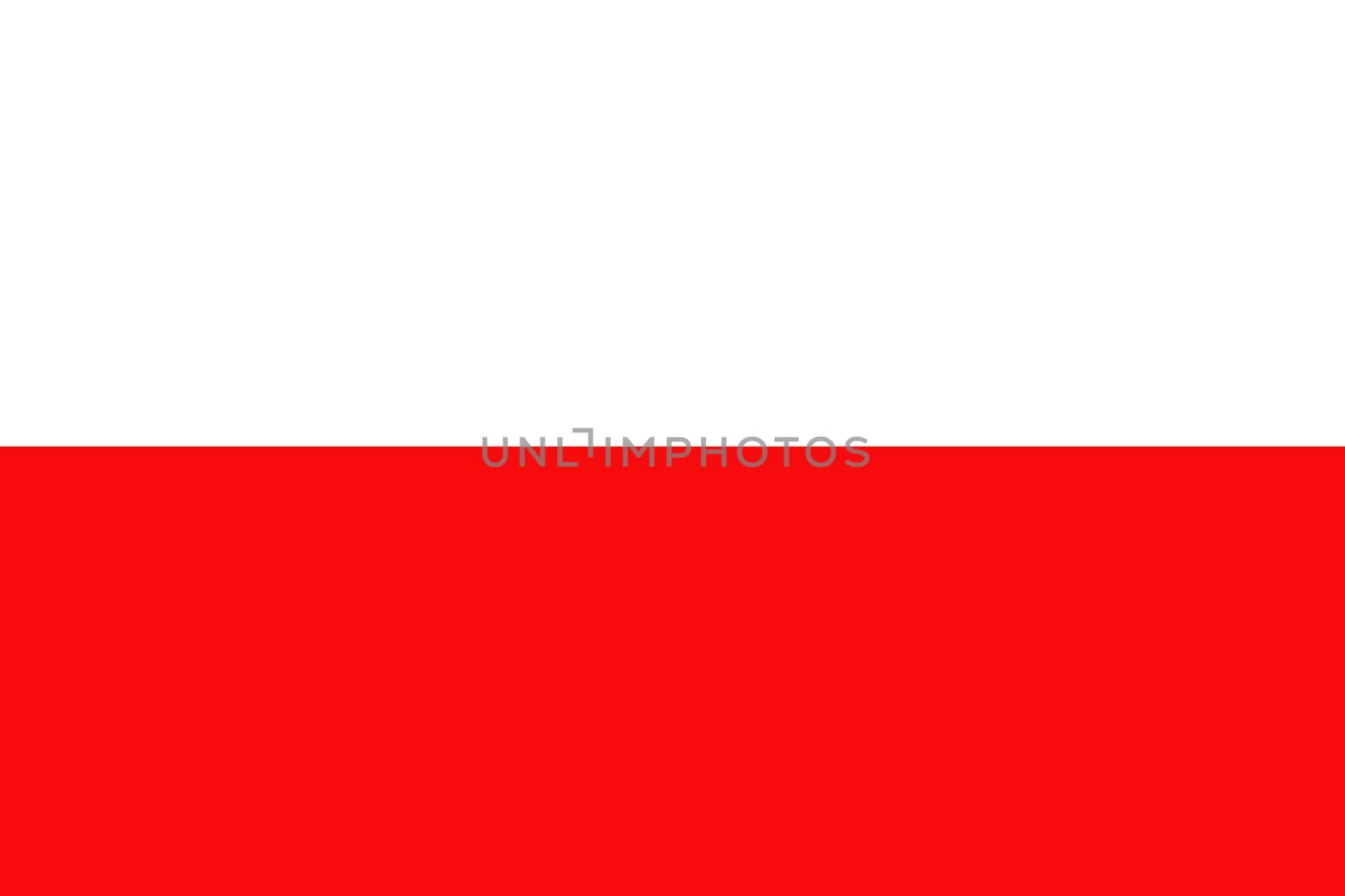 The white and red flag of Poland, format jpeg.