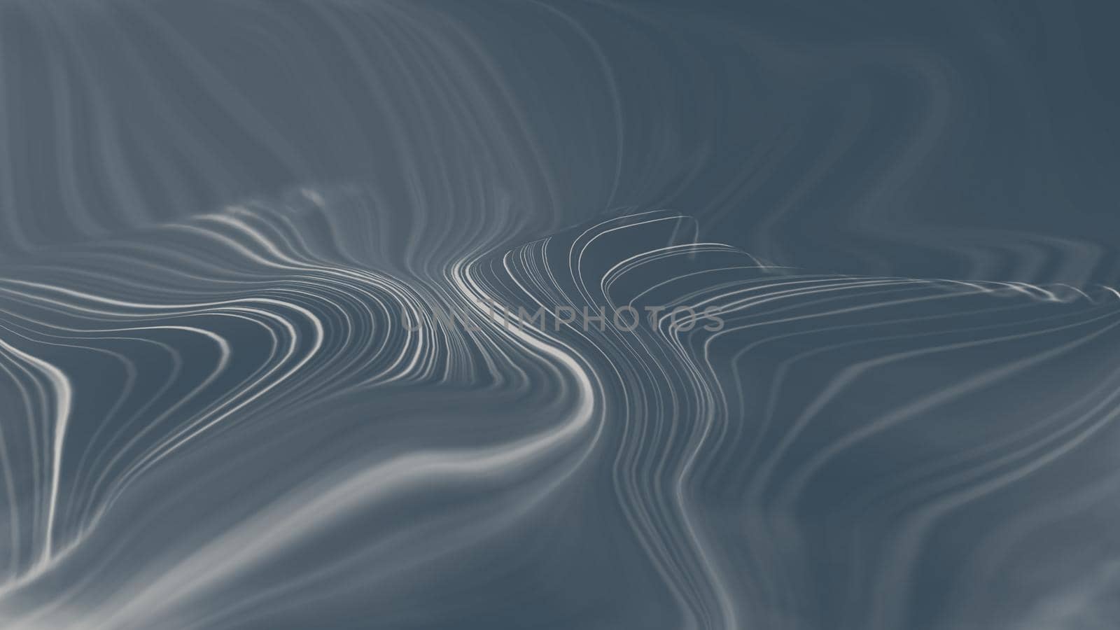 Grey abstract technology background. Technology network digital pattern by DmytroRazinkov