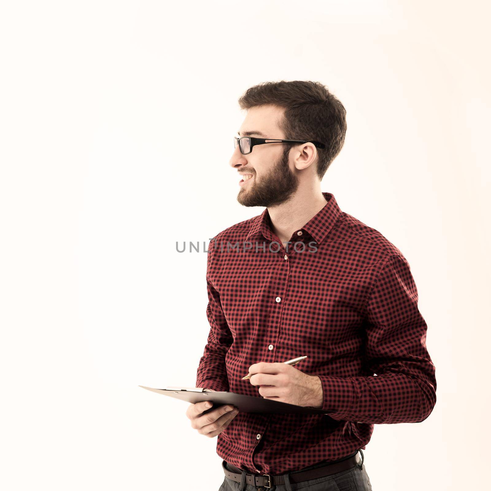 administrator documents a white background by SmartPhotoLab