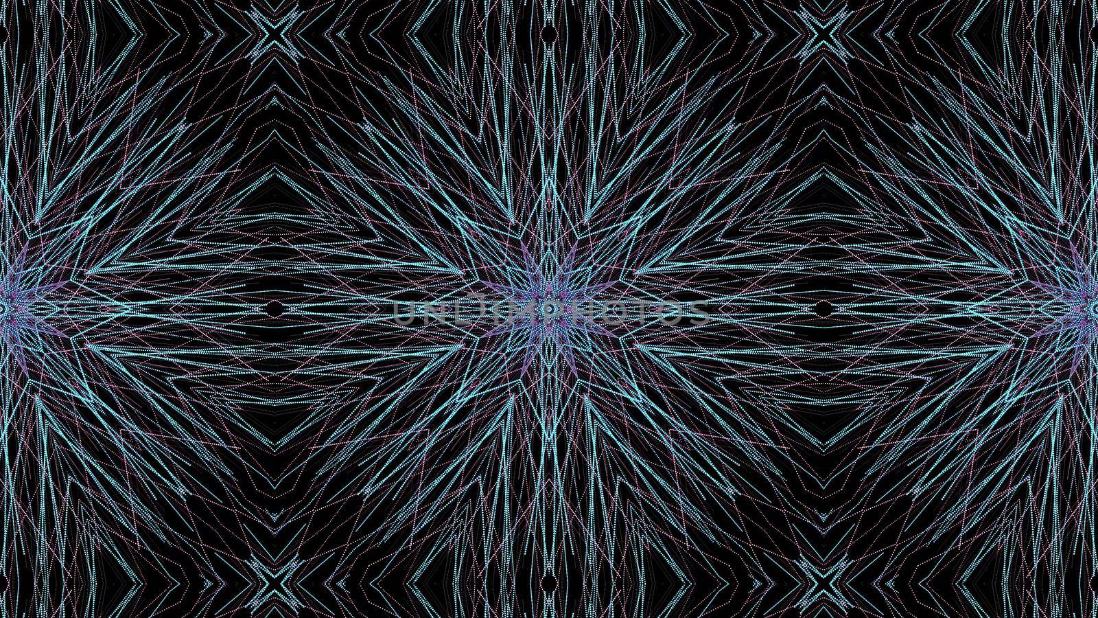 Round abstract geometric pattern. Mandala. by Chudakov