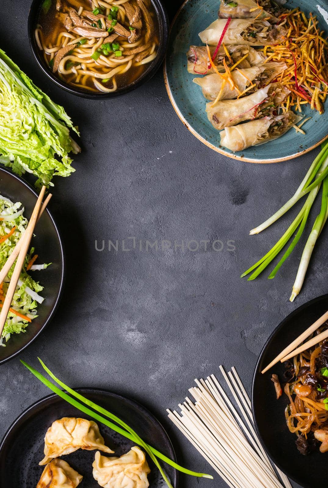 Chinese food background by its_al_dente