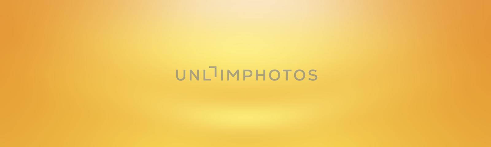 Abstract Luxury Gold yellow gradient studio wall, well use as background,layout,banner and product presentation