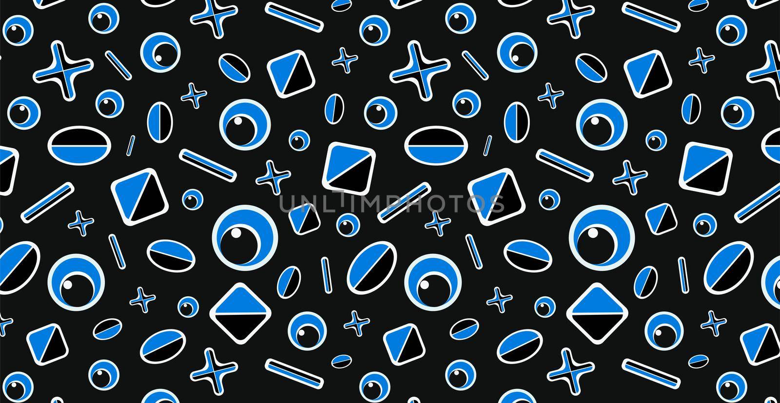 Abstract cartoon pattern. by AndreyKENO