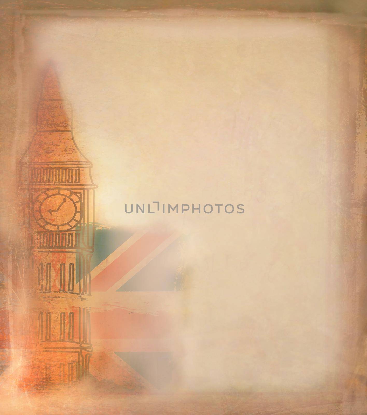 Grunge banner with London by JackyBrown