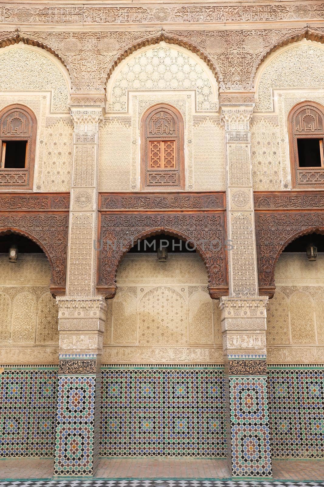 Bou Inania Madrasa in Fez, Morocco by EvrenKalinbacak