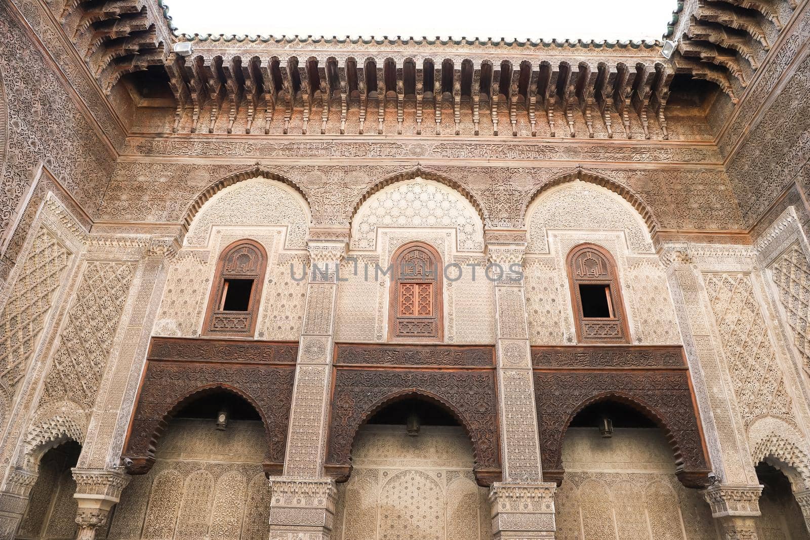 Bou Inania Madrasa in Fez City, Morocco