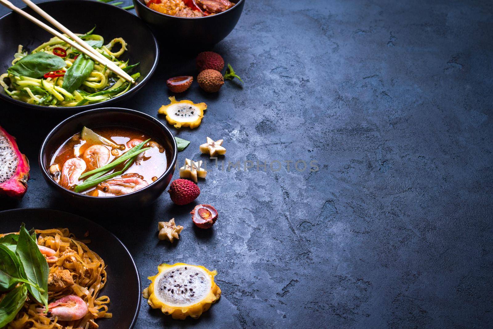 Thai food background by its_al_dente