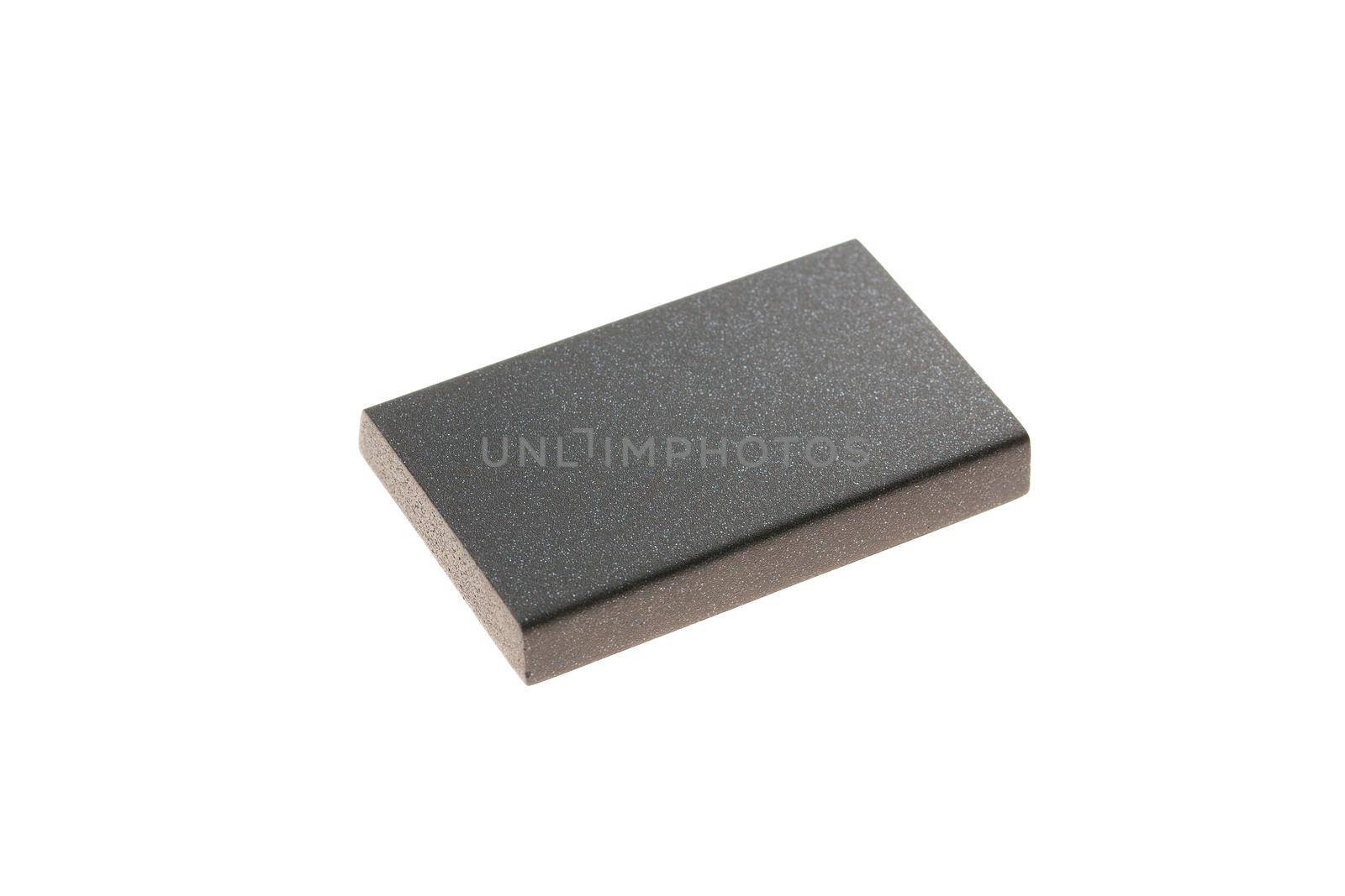 Sample of artificial stone isolated on a white background