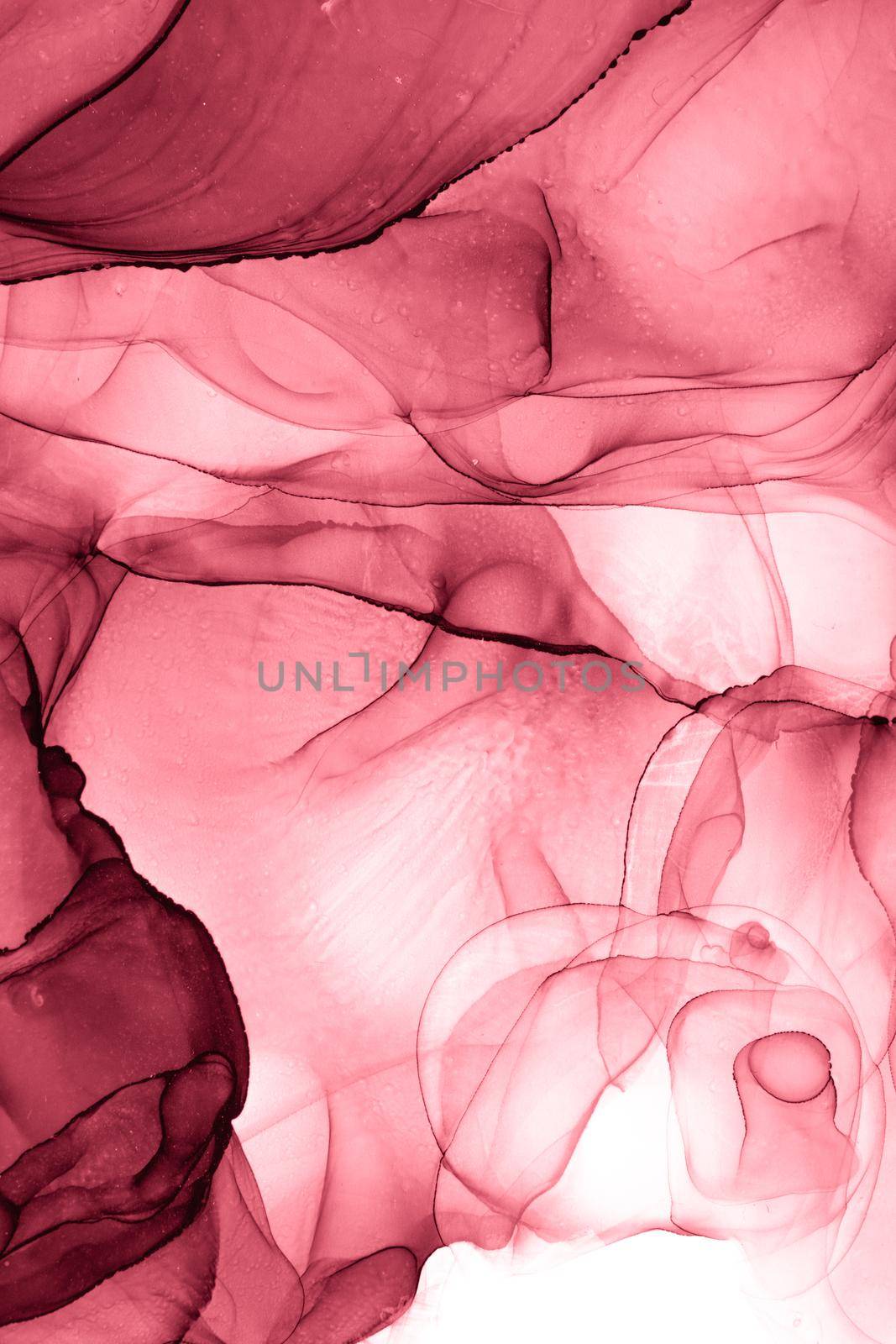 Marble ink abstract art from exquisite original painting for abstract background . Painting was painted on high quality paper texture to create smooth marble background pattern of ombre alcohol ink .