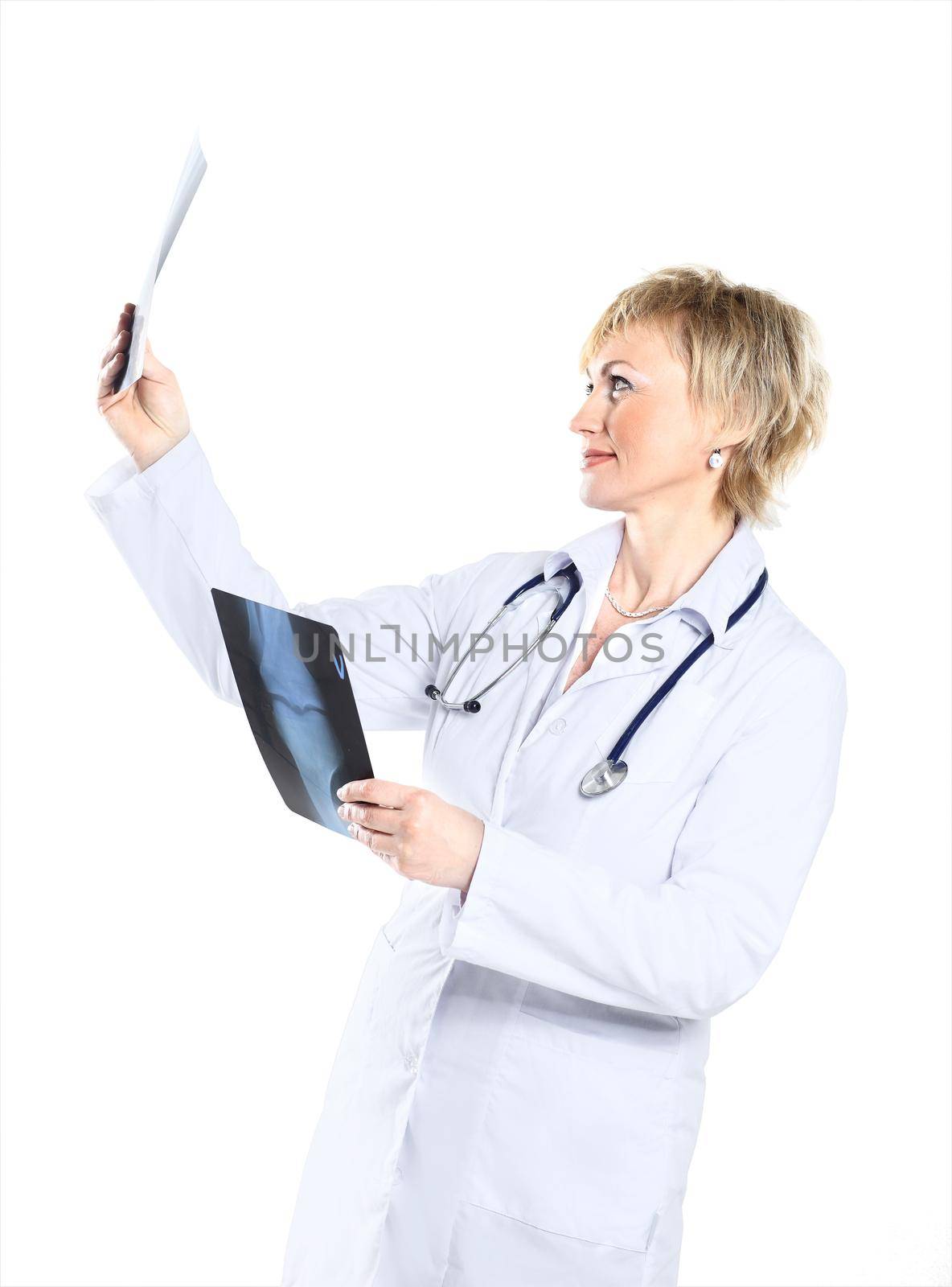 Beautiful doctor woman.