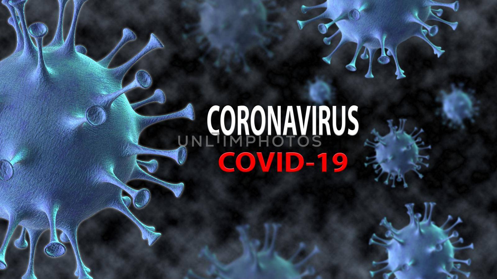 Concept Of SARS-CoV-2 Or 2019-ncov Coronavirus by MilanMarkovic78