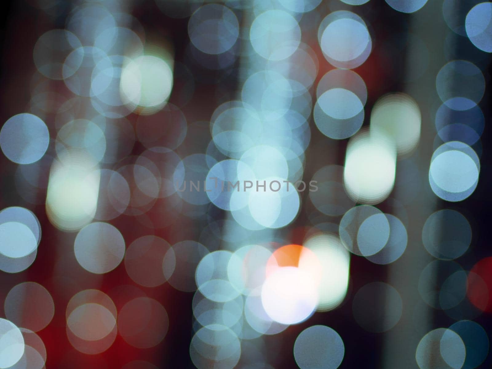 Abstract circular bokeh background of Christmaslight by Andre1ns