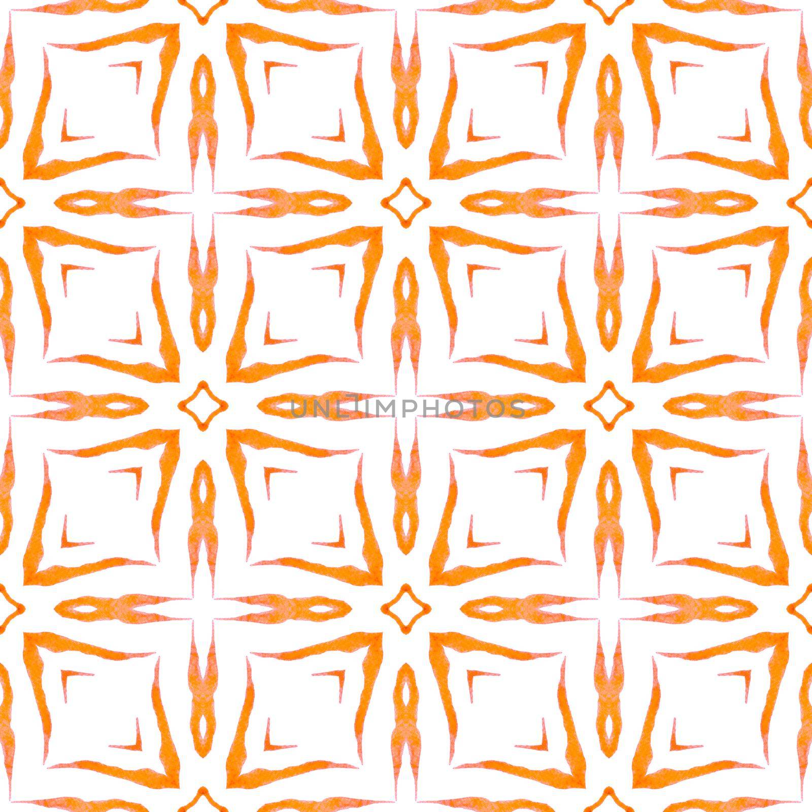 Textile ready surprising print, swimwear fabric, wallpaper, wrapping. Orange juicy boho chic summer design. Exotic seamless pattern. Summer exotic seamless border.