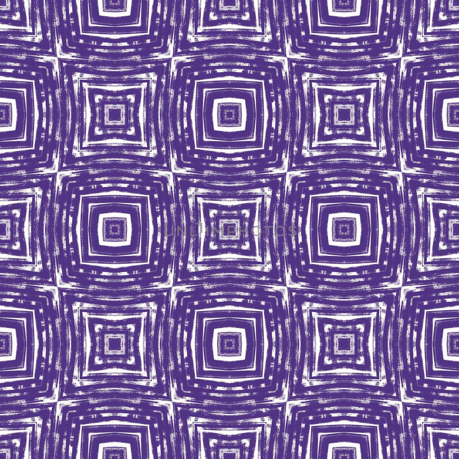 Ikat repeating swimwear design. Purple by beginagain