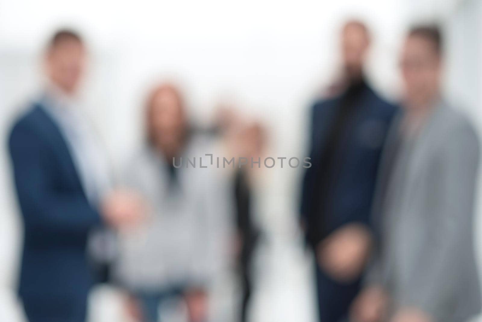 background image of group of business people in the office . photo with copy space