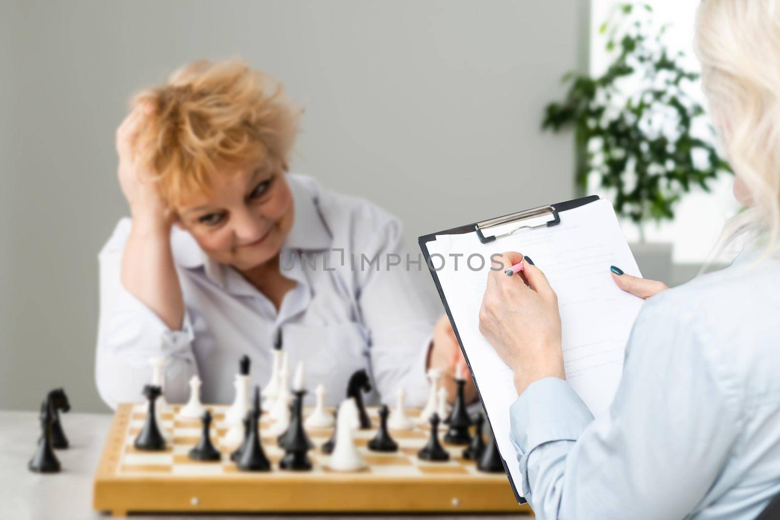 worried woman at a psychologist appointment. Psychological problems. Mental problems concept.