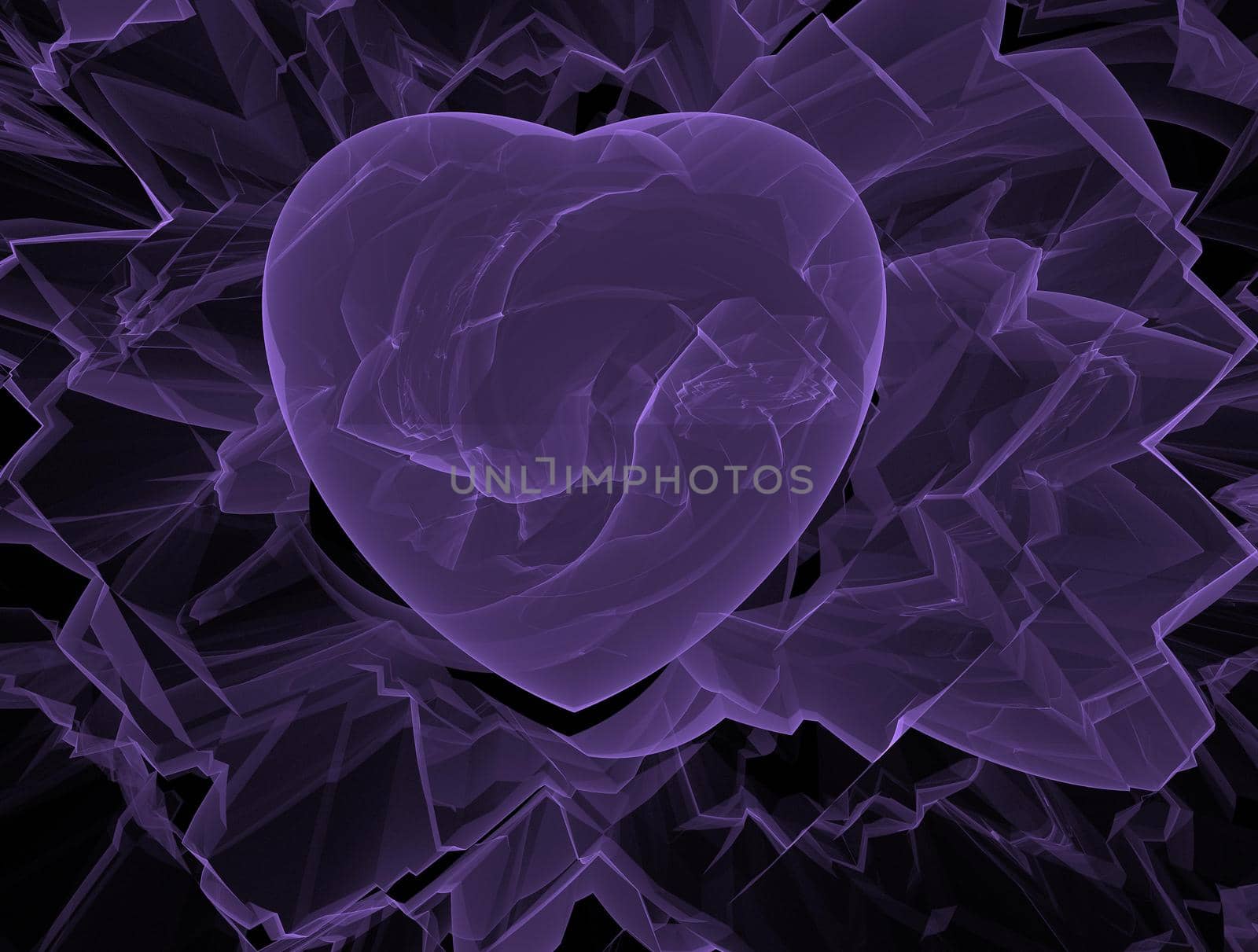 Imaginatory fractal abstract background Image by nikitabuida