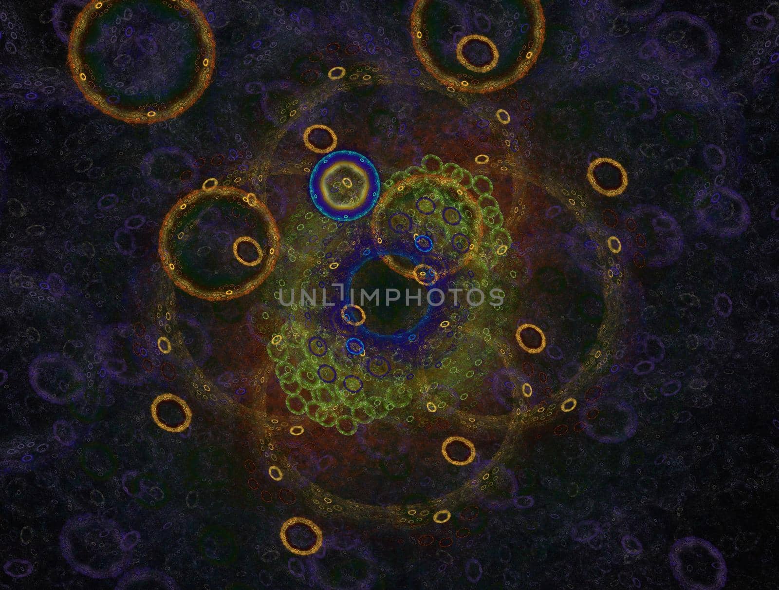 Imaginatory fractal abstract background Image by nikitabuida