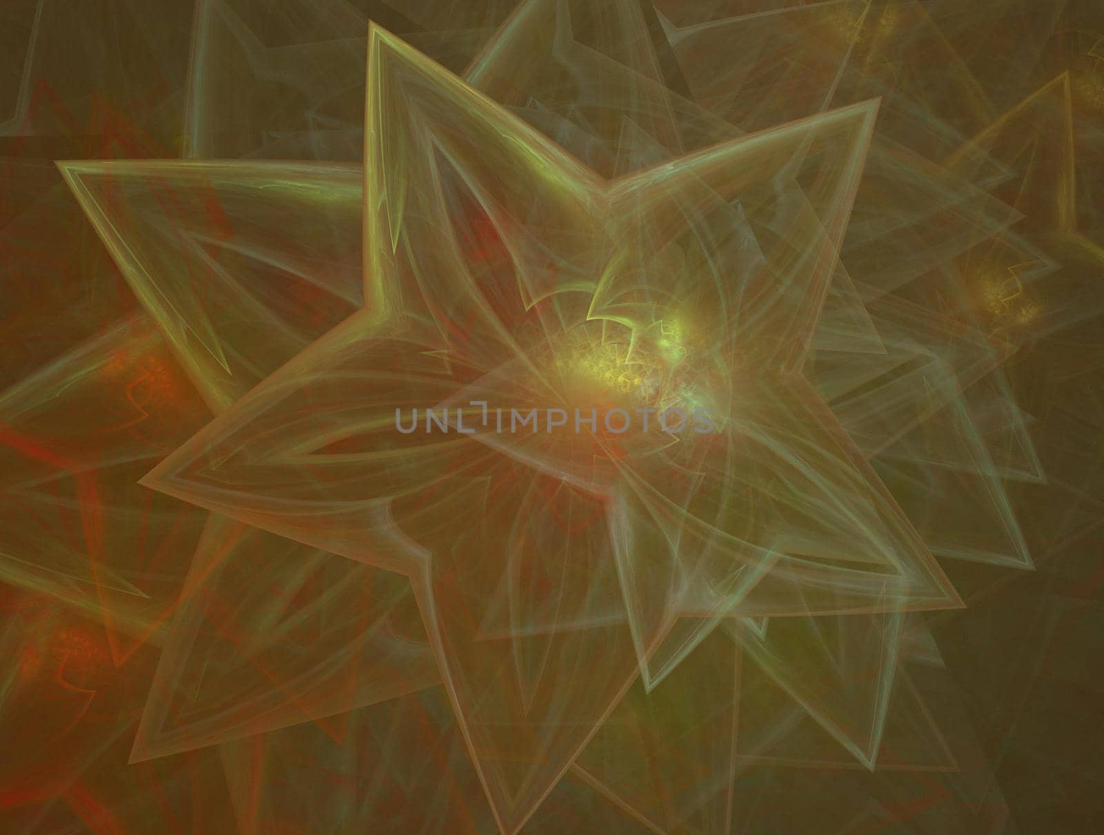 Imaginatory fractal abstract background Image by nikitabuida