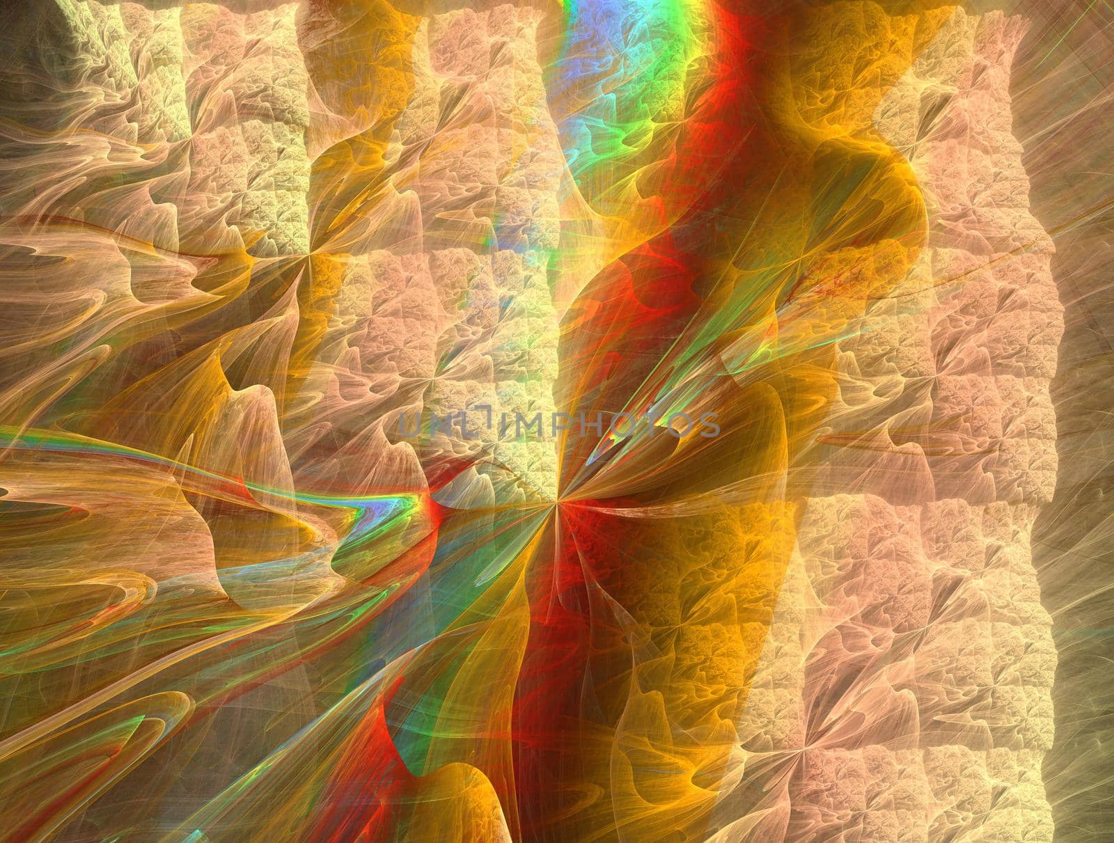 Imaginatory fractal abstract background Image by nikitabuida