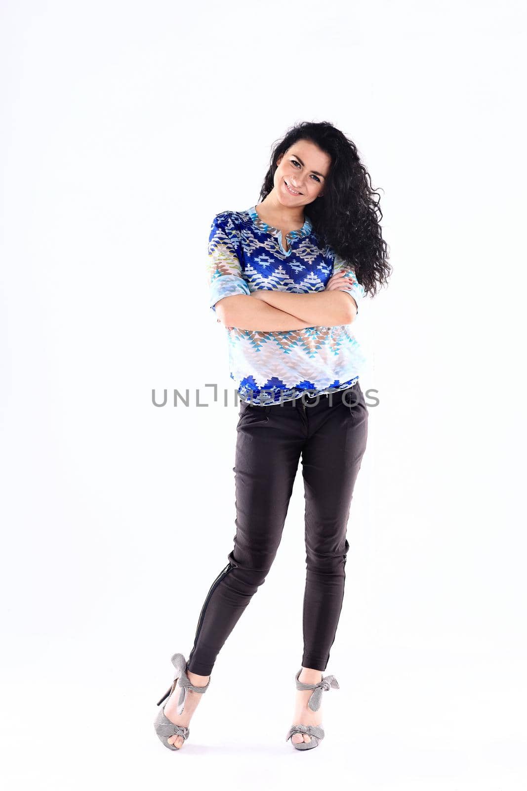 successful young woman.business and education.health and life style. photo with empty place for text